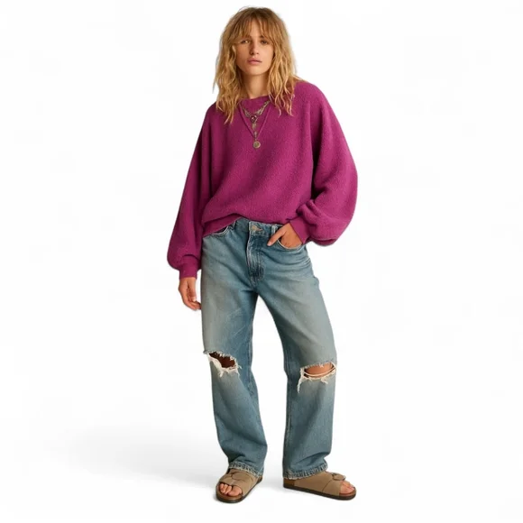 Free People Found My Friend Sweater - Picture 2 of 12